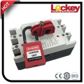 Easily Installed Convenient Electrical Circcuit Breaker Lockout without tools